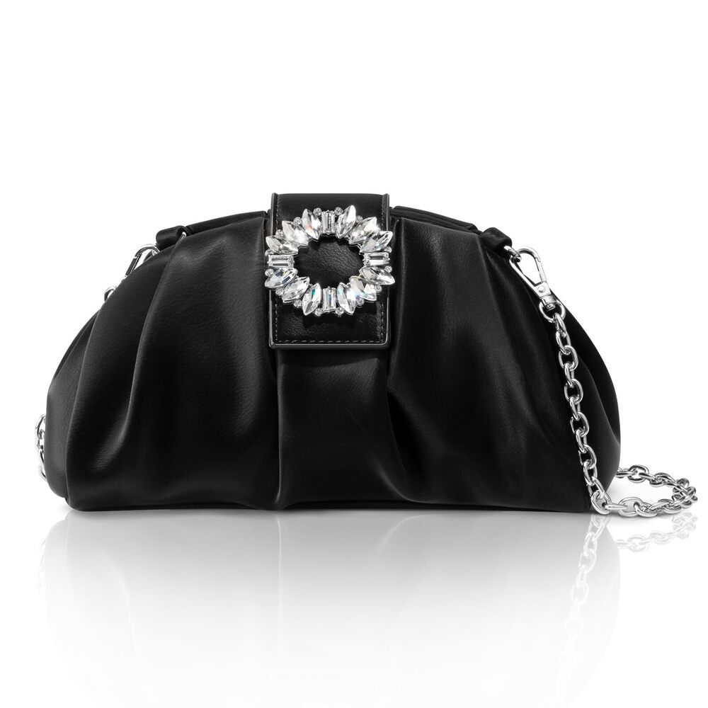 5290 Clutch Purses , Crossbody Handbag Elegant Pleated Evening Bag